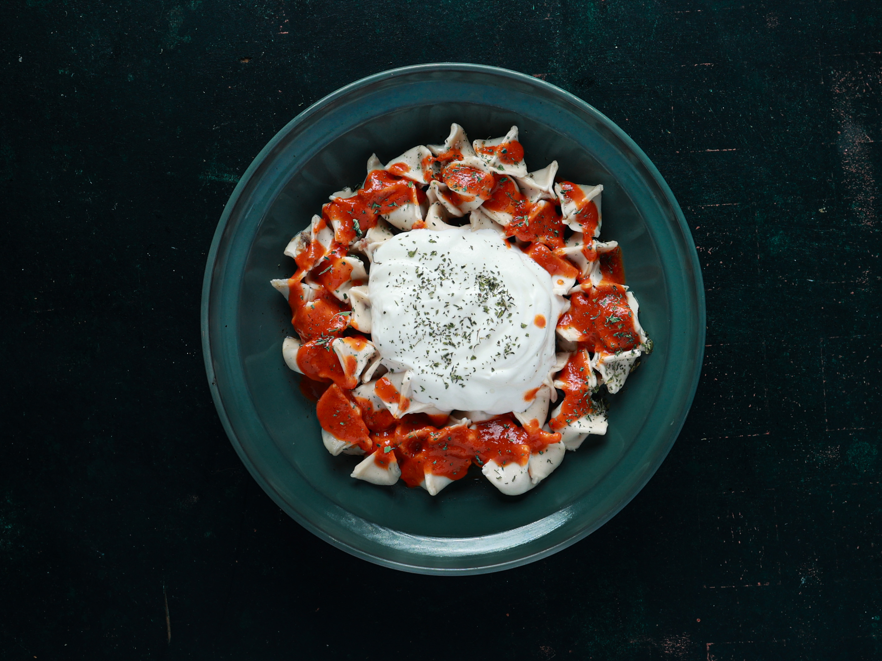 Mantı (el yapımı)