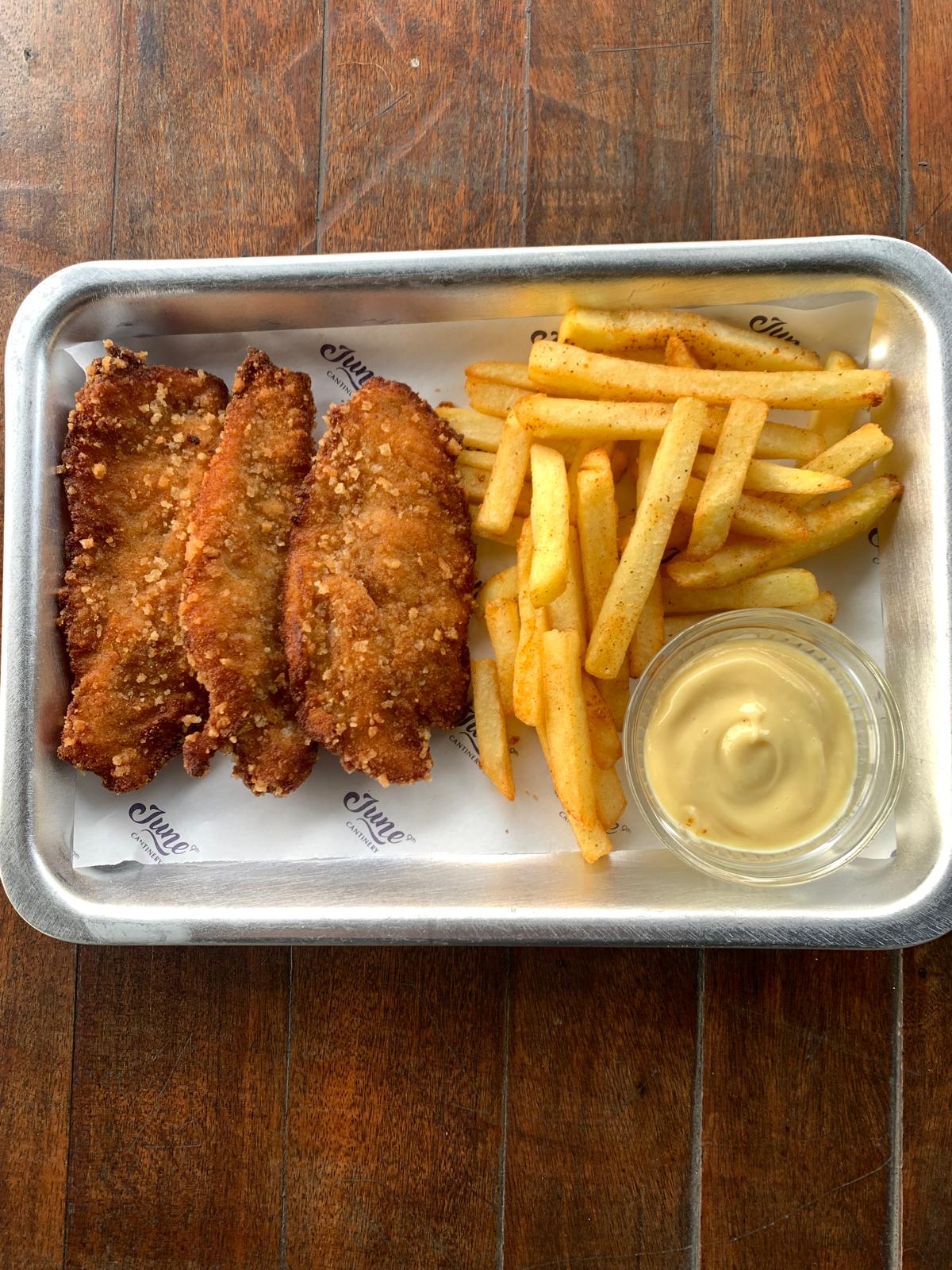 Çıtır tavuk&patates